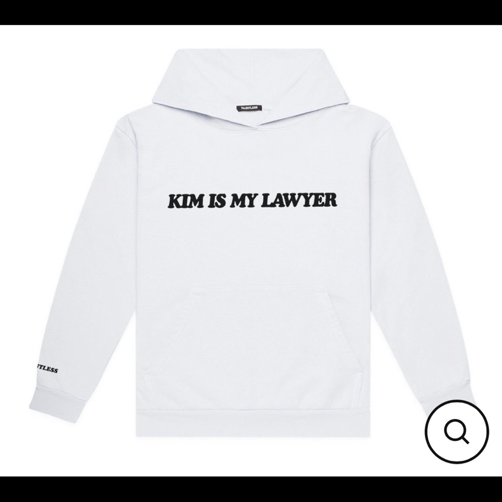 TALENTLESS “Kim is My Lawyer” Sweatshirt
